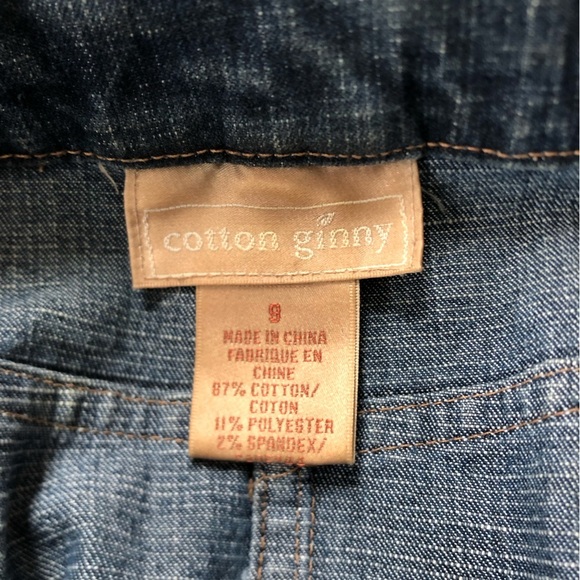 90s Full Length Denim Skirt - Picture 8 of 9